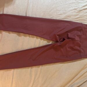 Offline By Aerie High Rise Burgundy Leggings